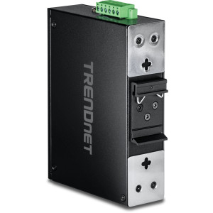 TRENDnet TI-E80 8-Port Ethernet Switch, 8 fast ethernet ports, 1.6 Gbps switching capacity, DIN-rail/wall mount
